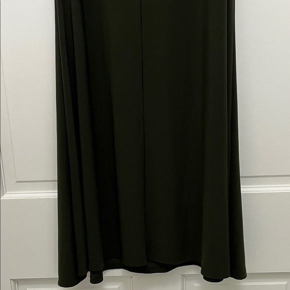 Anne Klein Dark Green Stretchy Sheath Sleeveless Mini Dress - Size 4 - Picture 15 of 15